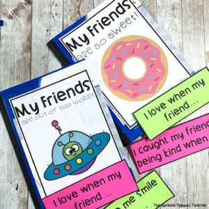 Your students will love these classroom journals that promote friendship and stop tattling. Students use the class journals to write down positive behaviors their classmates are doing. #2ndgrade #tattling #firstgrade