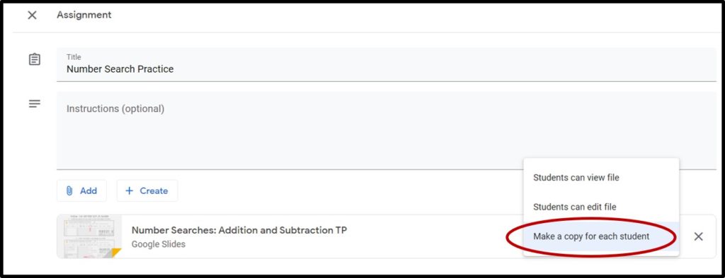 How to Create and Assignment in Google Classroom