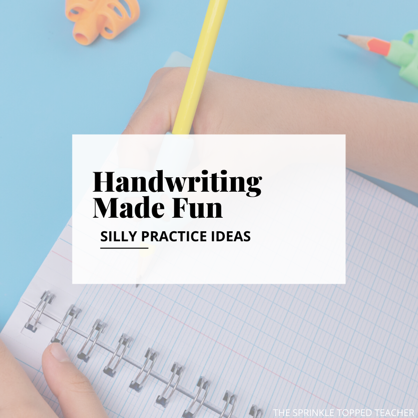 Teaching Handwriting in Elementary School