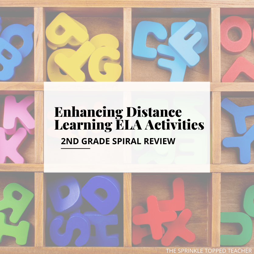 ELA Distance Learning Activities