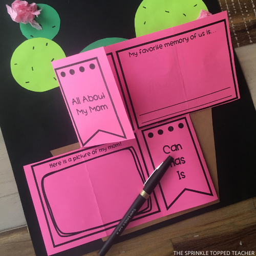 Student craft for Mother's Day