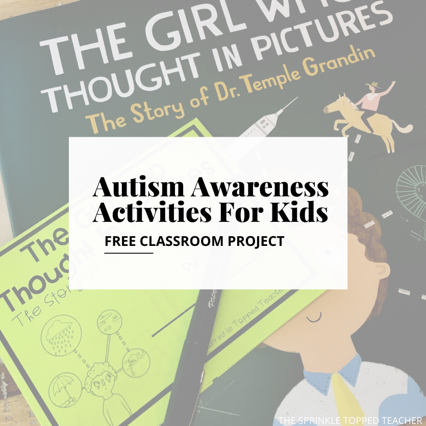 Autism Awareness Activities for Kids Free Classroom Project