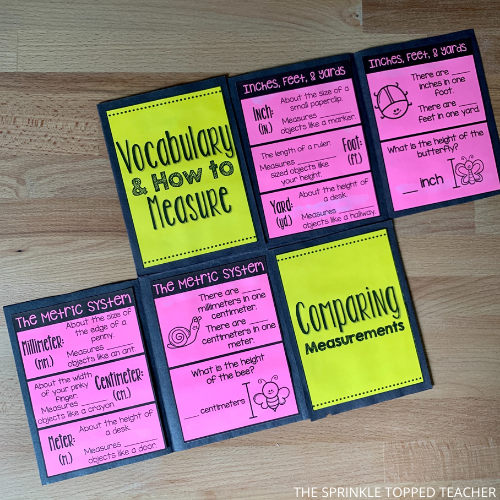 2nd grade measurement activity with metric system and inches and feet worksheet
