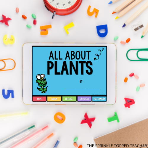 Plant Life Cycle Activities for kids.