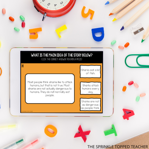 3rd grade ELA warm-ups fact of the day