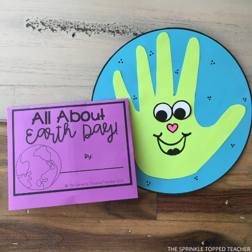 Earth day flip flap and craftivity